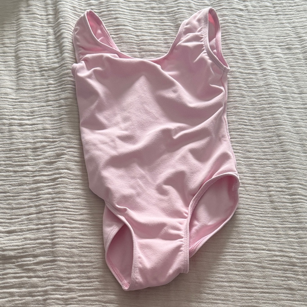 Pink Sleeveless Leotard